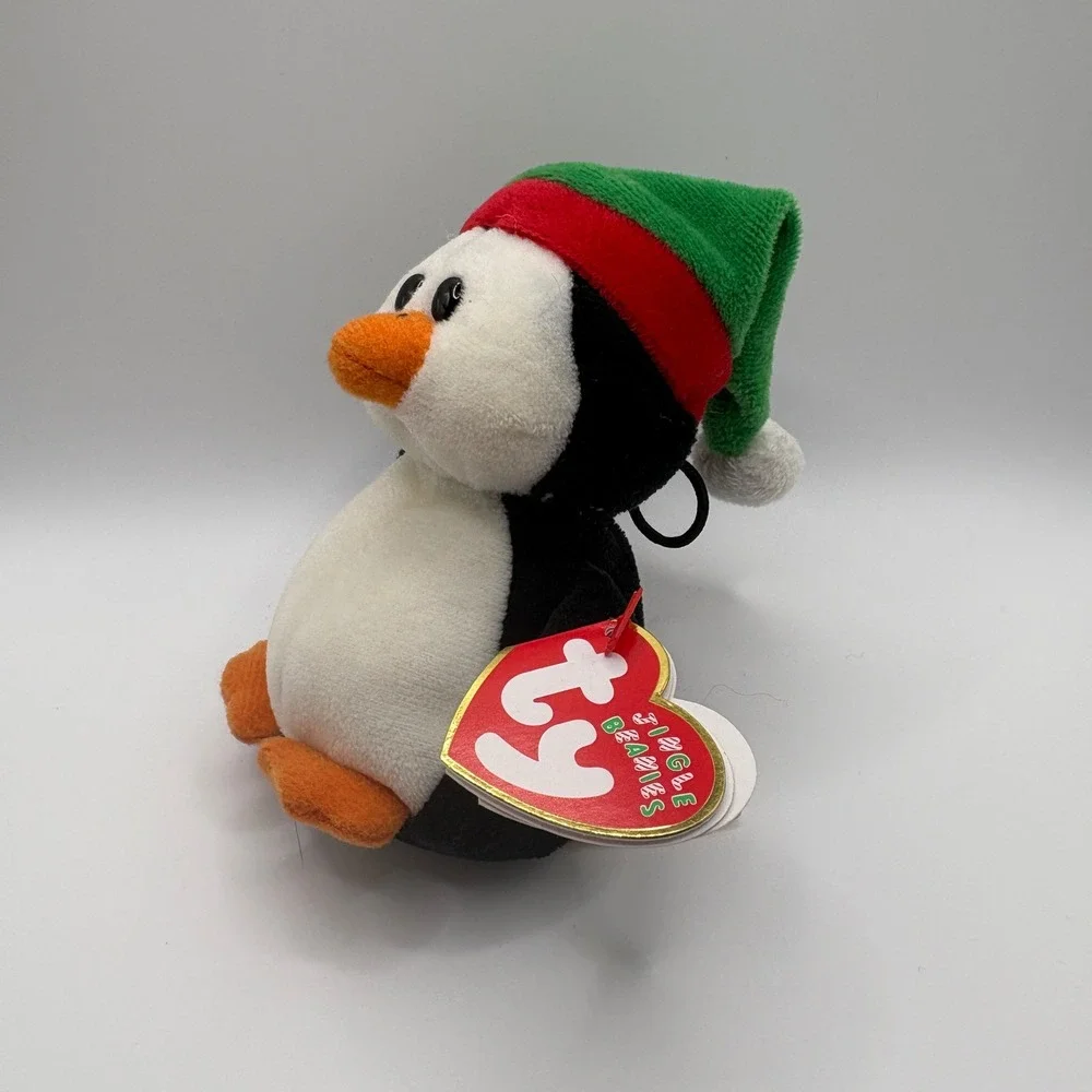 Ty Jingle Beanies Snowbound Penguin 2008 Walgreens Exclusive Holiday Plush 5in